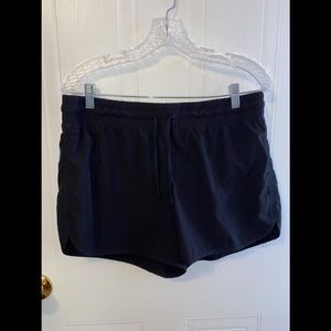 Velocity SZ L, Black Athletic Shorts, Gently Worn